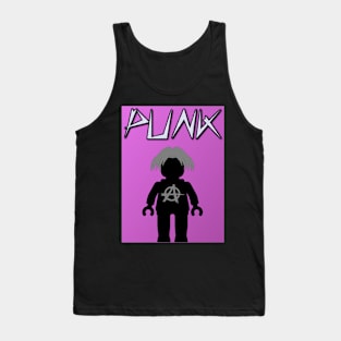 Punk Guitarist Minifig, Customize My Minifig Tank Top